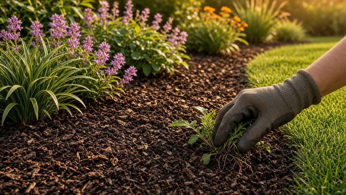 Flower Bed Weed Control